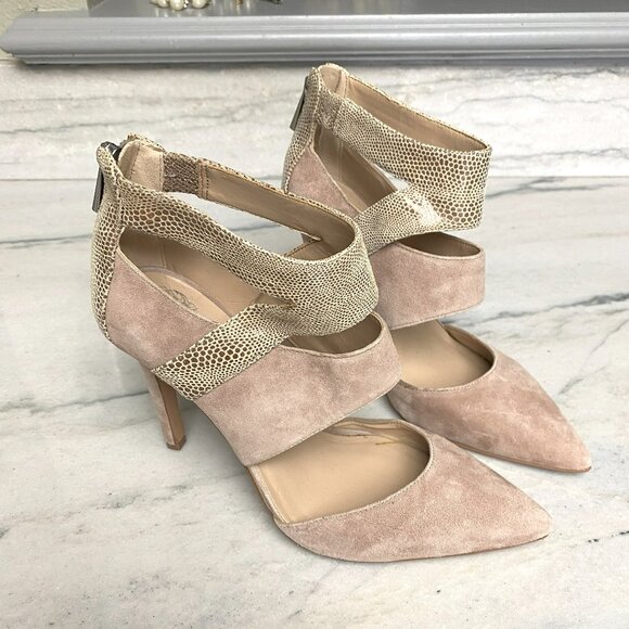 VINCE CAMUTO Cecie Heels 7-1/2M - Picture 1 of 7